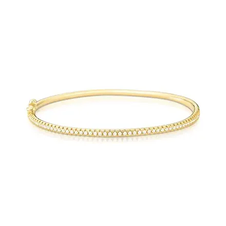 Bracelete com Uma Fileira de Zircônias
