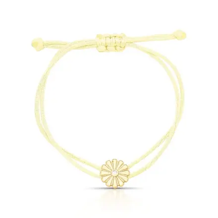 Pulseira Kids com Flor e Zircônia