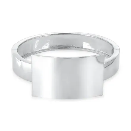Bracelete Geométrico Retangular com Fecho Ímã