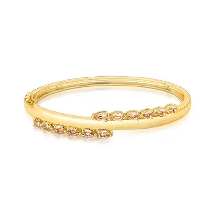 Bracelete com Cristais de Gota