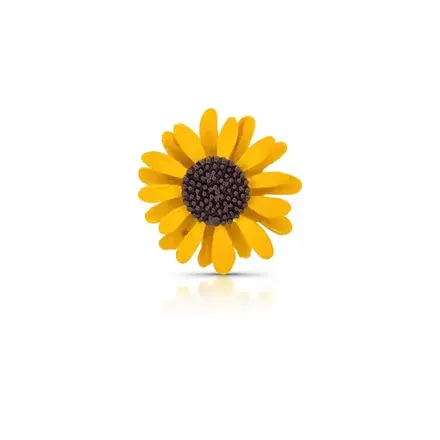 Broche de Girassol Esmaltado