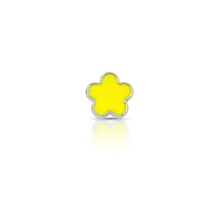 Pingente Esteira Kids de Flor Esmaltada