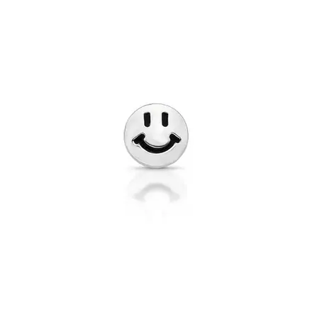 Pingente Esteira Kids Emoji Feliz Esmaltado