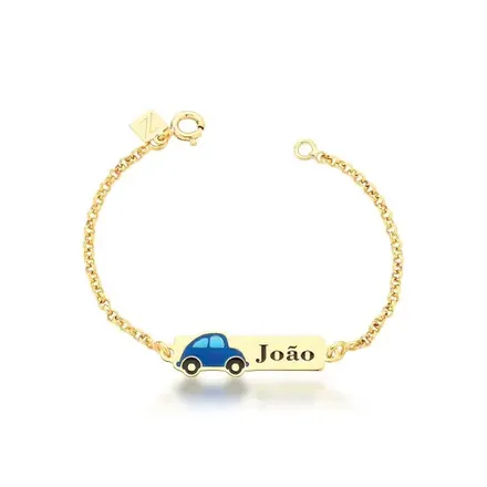 Pulseira Carro Personalizada com Nome