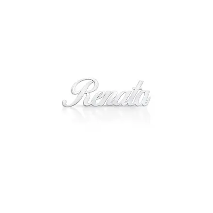 Broche Personalizado com 1 Palavra de até 9 Letras