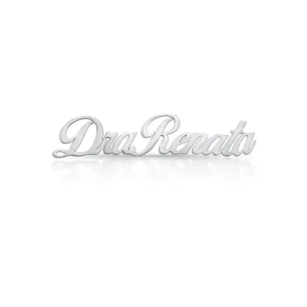 Broche Personalizado com 2 Palavras de até 16 Letras